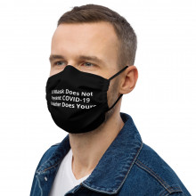This Mask Does Not Prevent COVID-19 and Neither Does Yours.   color-Black 